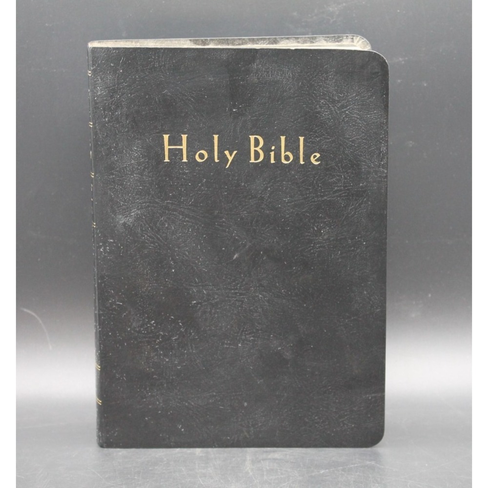 Holy Bible New Living Translation Large Print Red Letter Tyndale Black Cover